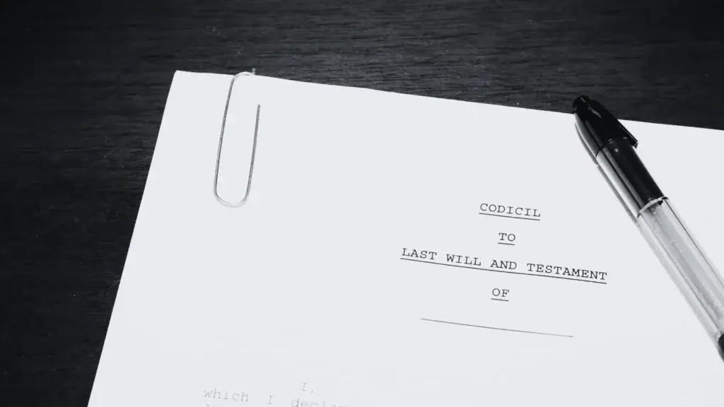Codicil Explained: How to Amend Your Will Legally