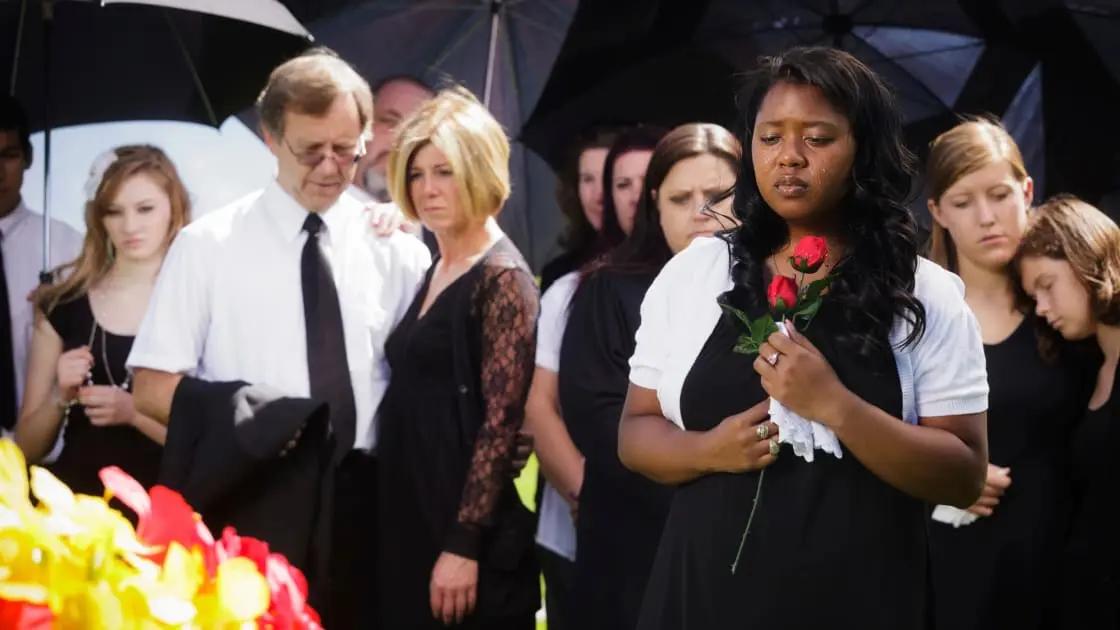 What to Say After a Beautiful Funeral Service