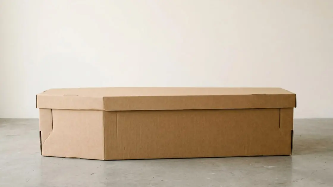 Cardboard Coffins Affordable and Eco-Friendly Options